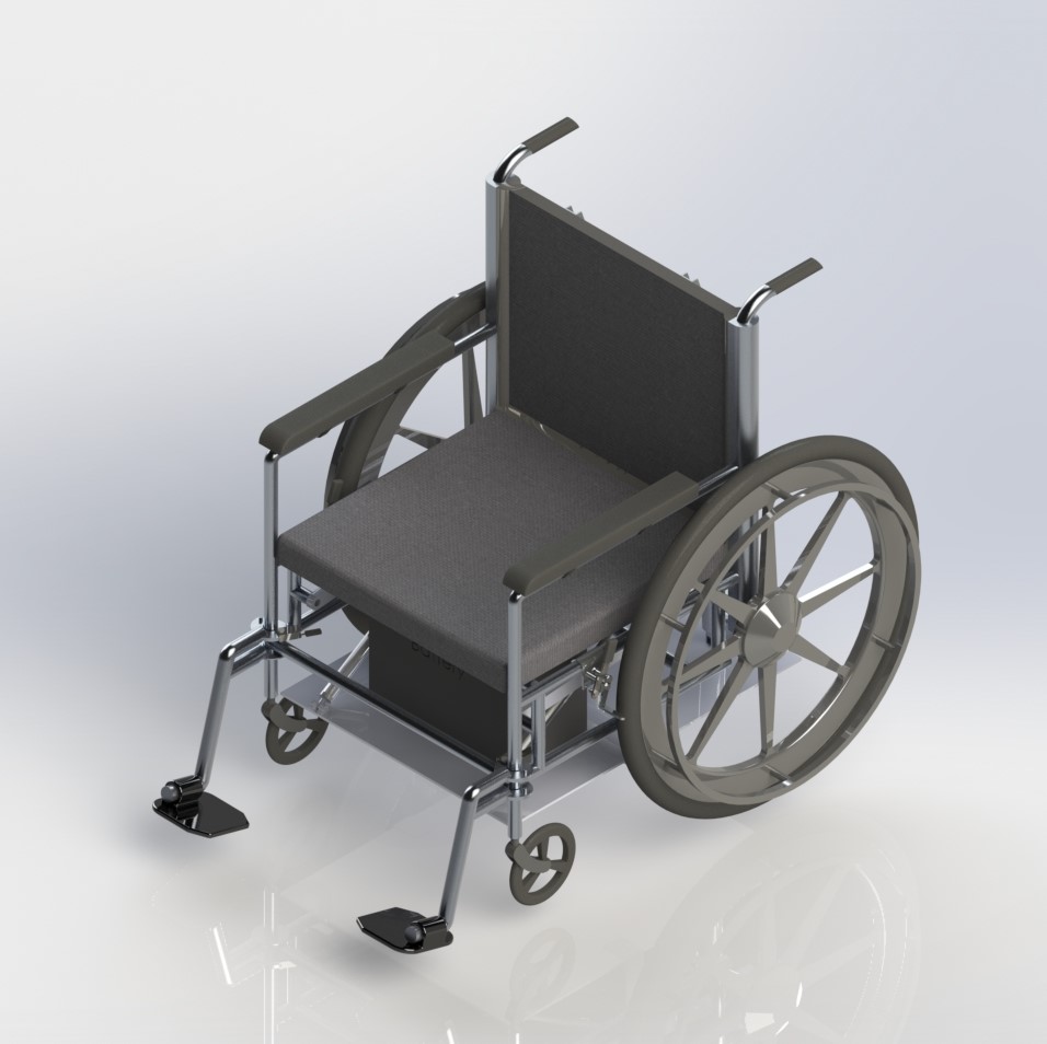 Picture of wheelchair assembly