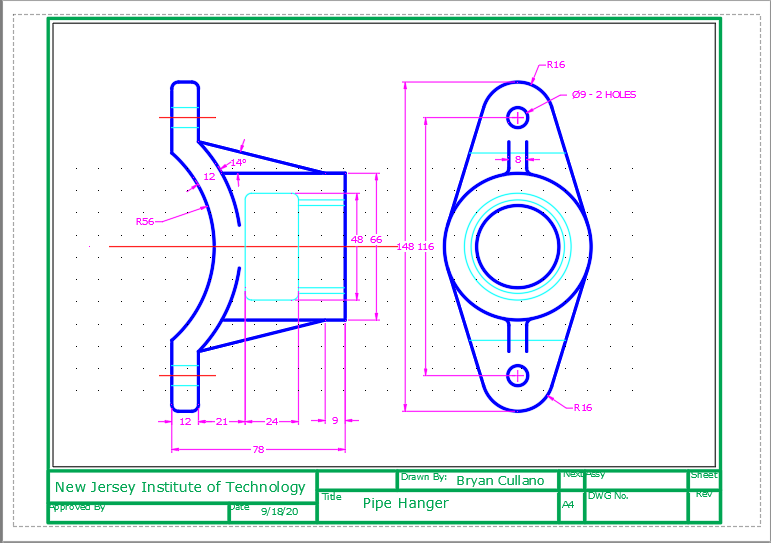 Sample of analysis done in ANSYS